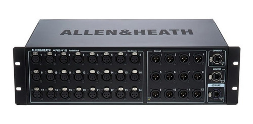 Allen   Health Allen&heath ar2412, audio rack 24 entradas , 12 de salida, compatible únicamente con serie qu y gld